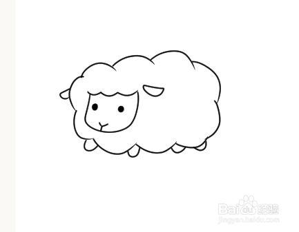 羊的简笔画怎么画