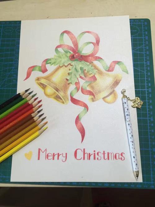 彩铅圣诞树怎么画 彩色铅笔画圣诞树