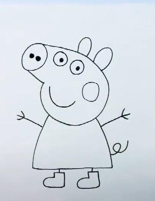 小猪猪简笔画 小猪猪简笔画可爱