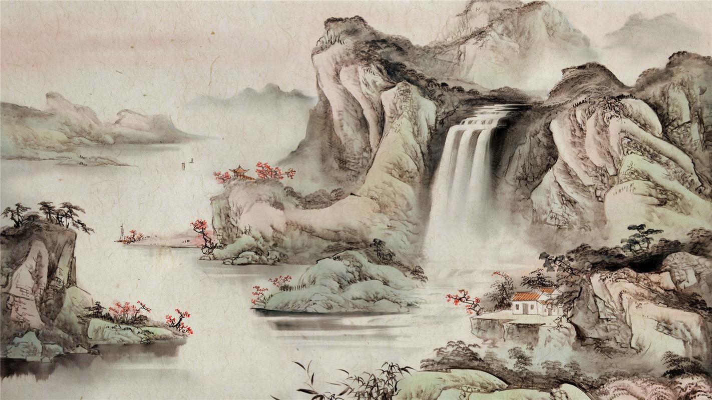 古代著名山水画壁纸图片