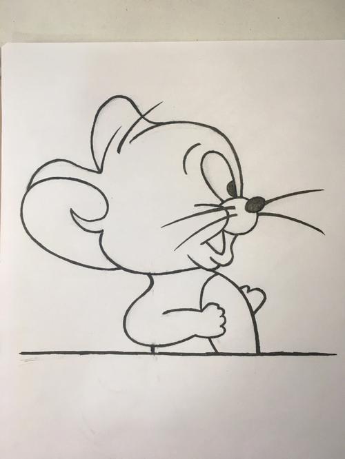 老鼠卡通简笔画