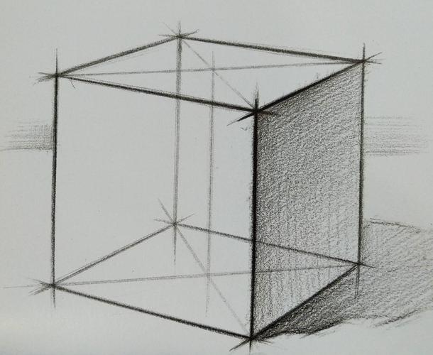 正方体怎么画立体素描 立体素描画简单教程正方体