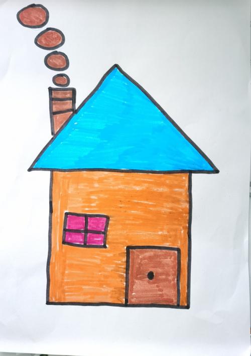 房子画画图片大全儿童 房子画画图片大全儿童简单