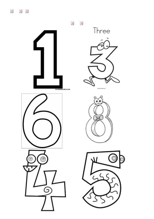 数字1到10简笔画 数字1到10简笔画的教案