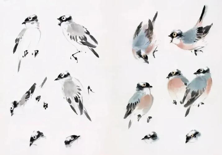 国画小鸟的画法 国画鸟的画法