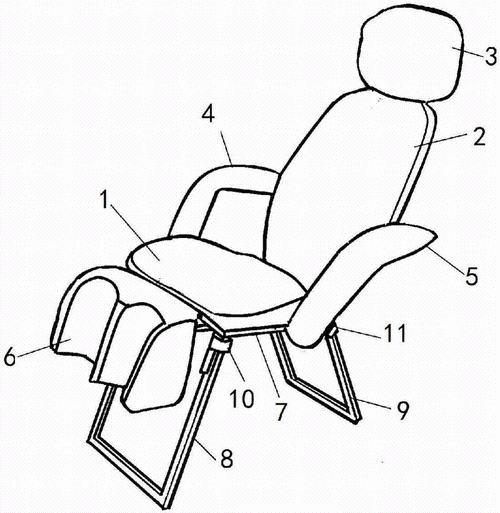 多功能椅子简笔画