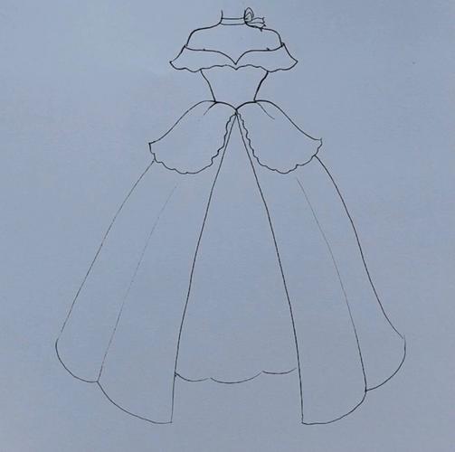 公主裙怎么画 公主裙怎么画简单漂亮