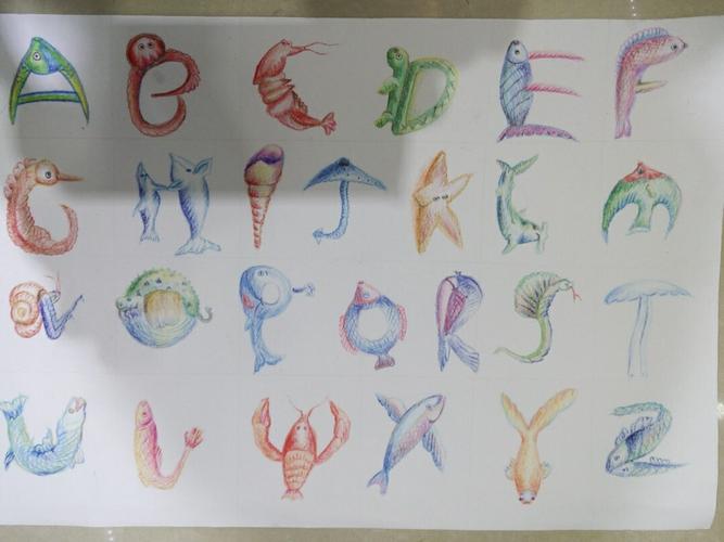 儿童字母创意画 巧用S画小鸭子