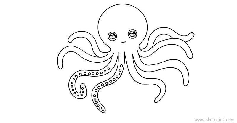 章鱼的简笔画 章鱼的简笔画怎么画