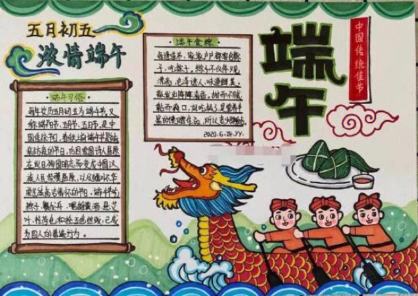 中国传统节日的手抄报