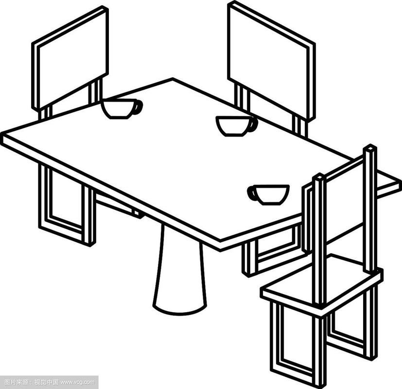立体桌子简笔画 立体桌子简笔画教程