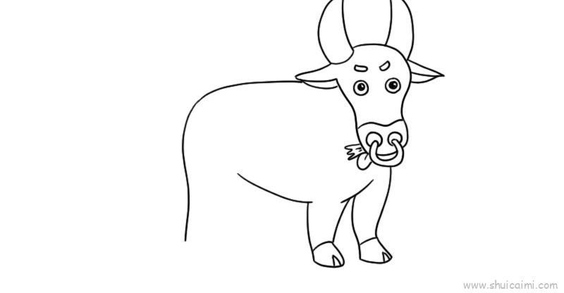 水牛的简笔画 水牛的简笔画图片大全