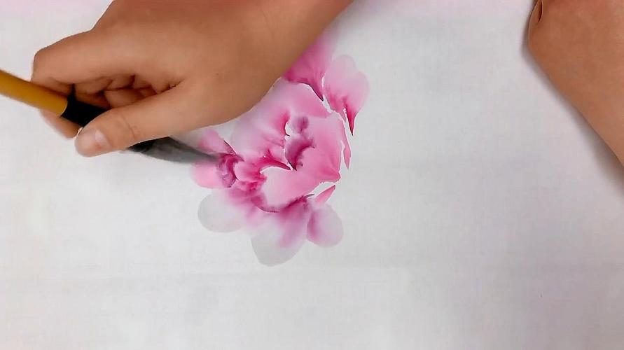 牡丹花的画法 牡丹花的画法步骤视频
