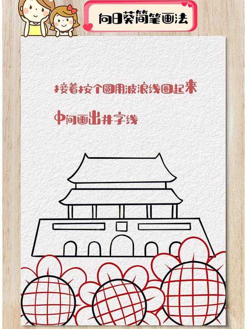 关于国庆节的简笔画 关于国庆节的简笔画手抄报