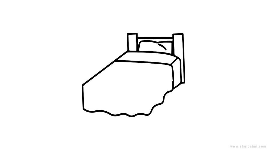 床简笔画简单 床简笔画简单又漂亮三年级的