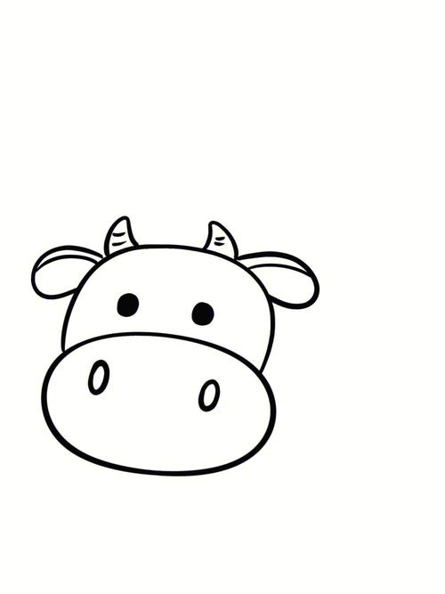 奶牛怎么画简笔画 一群奶牛怎么画简笔画