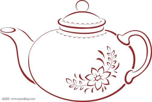 茶壶的简笔画 茶壶的简笔画法