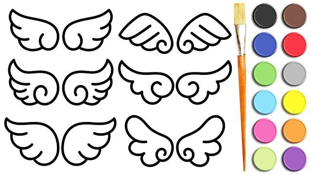 翅膀简笔画简单又漂亮 翅膀简笔画简单又漂亮怎么画