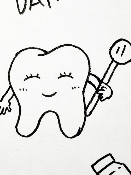 我的牙齿简笔画 我的牙齿简笔画彩色