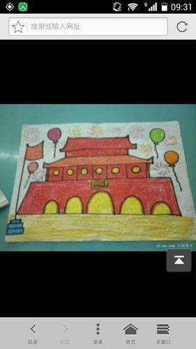 北京天安怎么画涂色好看 三年级北京天安怎么画涂色