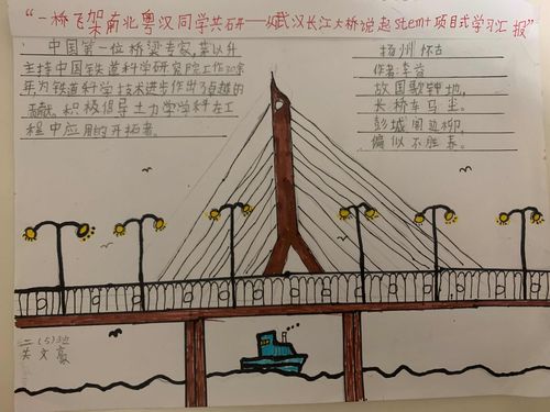 中国桥梁手抄报