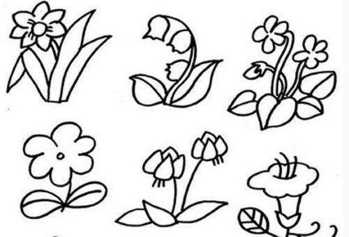 简单的图案简笔画 简单的图案简笔画花朵
