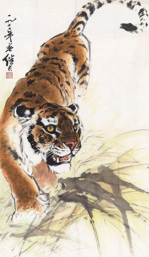 画老虎的画家 西安画老虎特别出名的画家