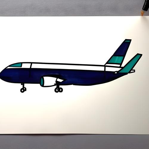 画飞机简笔画 画飞机简笔画儿童画