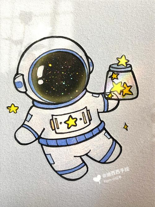 宇航员的画法简笔画