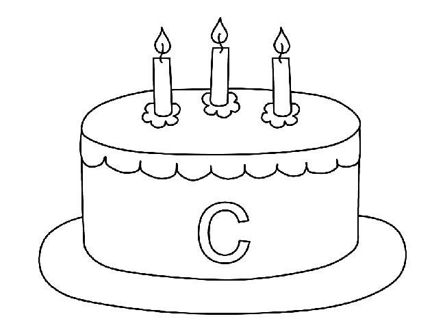 生日蛋糕图画大全简笔画 冰墩墩的生日蛋糕