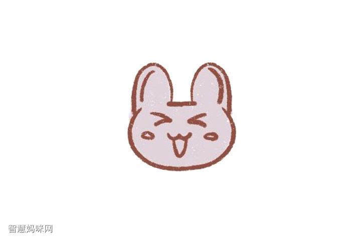 兔子简笔画表情包