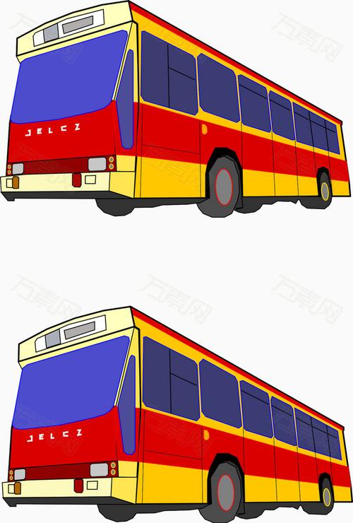 公交车图片简笔画 公交车图片简笔画画法彩色