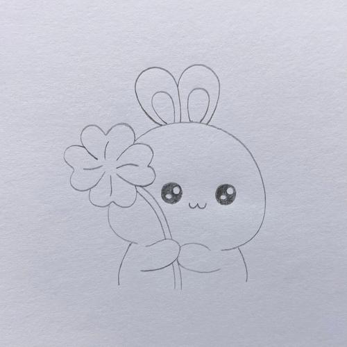 如何画兔子简笔画步骤 如何画兔子简笔画步骤可爱