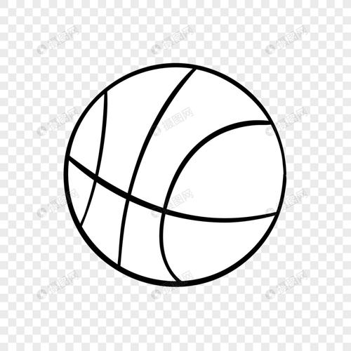 画篮球的简笔画 简笔画篮球的画法