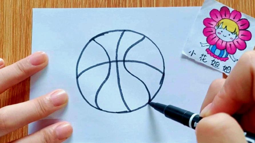 篮球怎么画简笔画 足球和篮球怎么画简笔画