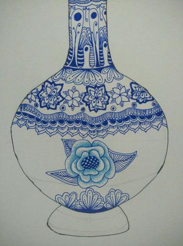花瓶的画法 花瓶的画法图片