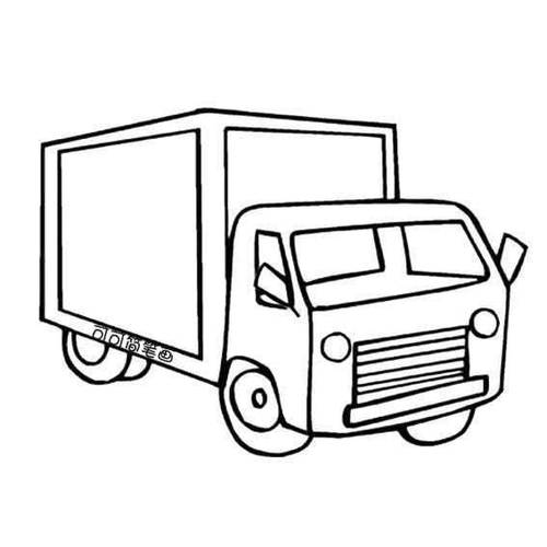 卡车的简笔画 卡车的简笔画怎么画