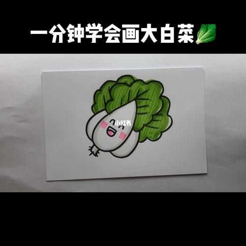 大白菜的简笔画 大白菜的简笔画法