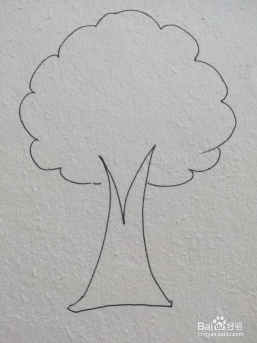 画树的简笔画 简单画树的简笔画