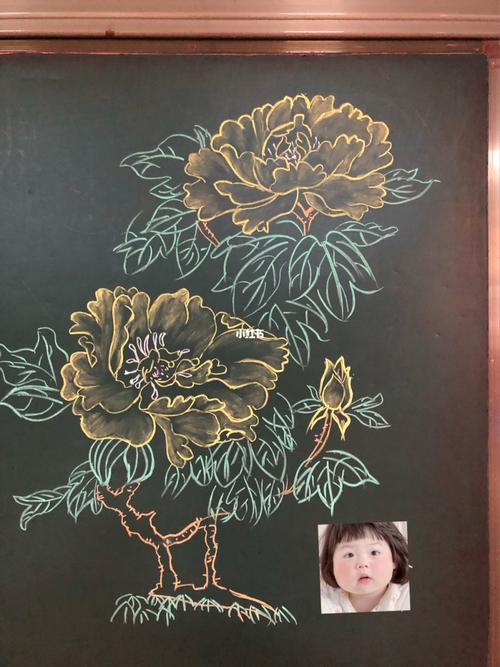 黑板报花朵 黑板报花朵图案简单漂亮