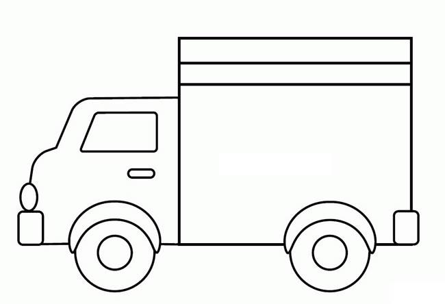 卡车的简笔画 卡车的简笔画怎么画