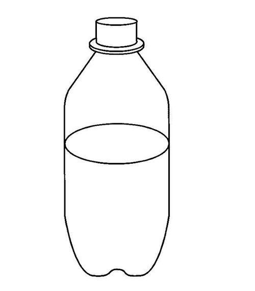 塑料瓶简笔画 塑料瓶简笔画彩色