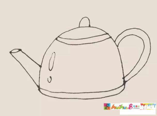 茶壶简笔画图片大全 茶壶简笔画图片大全彩色可爱