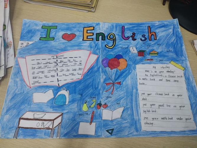 四年级英语手抄报怎么做