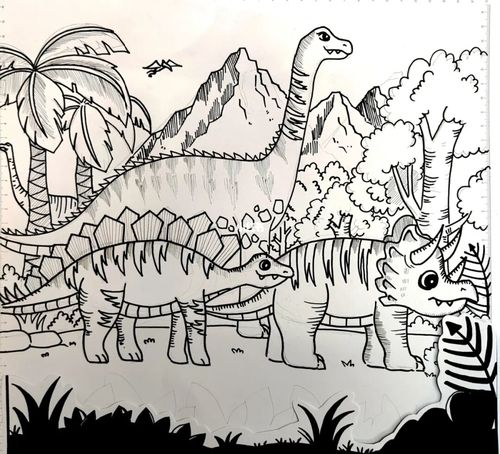 恐龙图片儿童画 恐龙图片大全