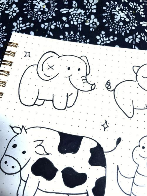 100种可爱小图案简笔画 100种可爱小图案简笔画动物