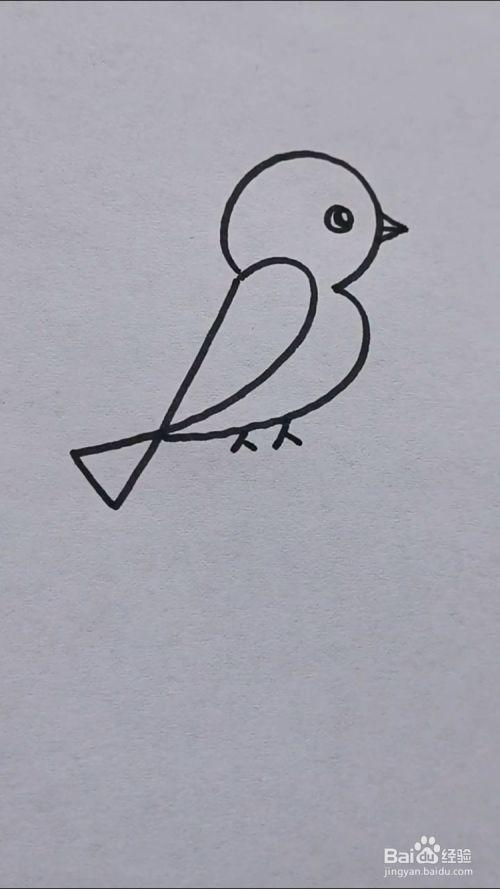 鸟的简笔画 鸟的简笔画简单又好看