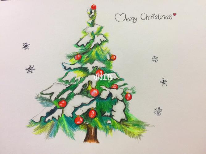圣诞树怎么画简单图片 圣诞树怎么画简单图片电子版