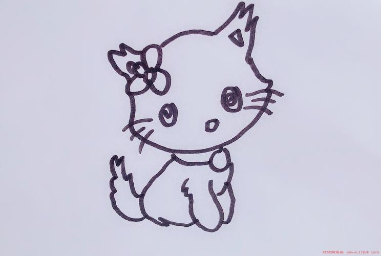 小猫的简笔画怎么画 小猫的简笔画怎么画可爱