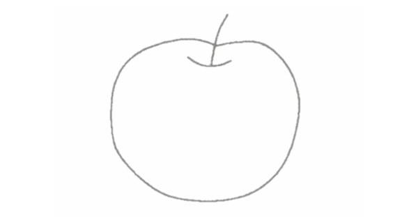 苹果简笔画简单又漂亮 苹果简笔画简单又漂亮图片
